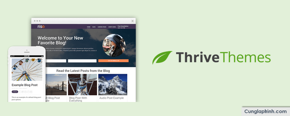 Đánh giá Thrive Themes – Bộ công cụ cho WordPress TỐT NHẤT