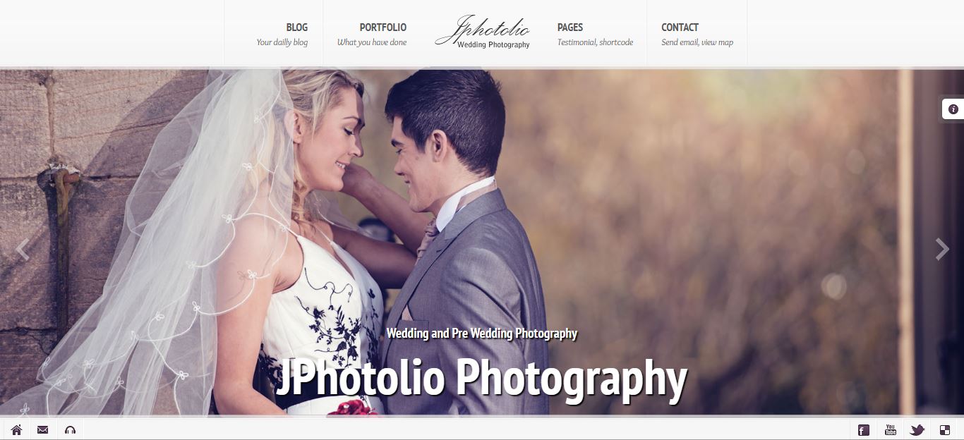 10+ theme wordpress chụp ảnh cưới – studio wedding photography