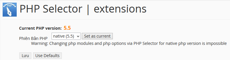 Hướng dẫn thay đổi thông số PHP.ini trên Shared Hosting Cpanel